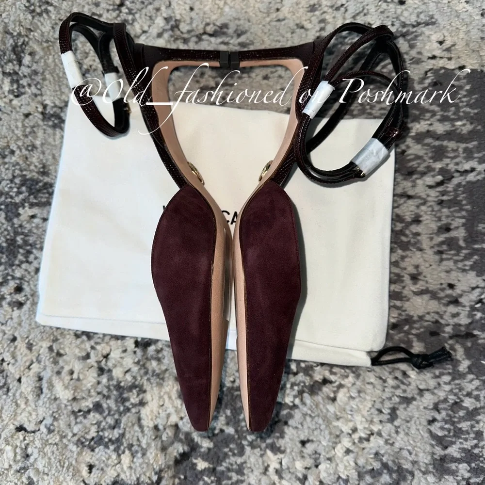 VERONICA BEARD Leather Colette Pumps
